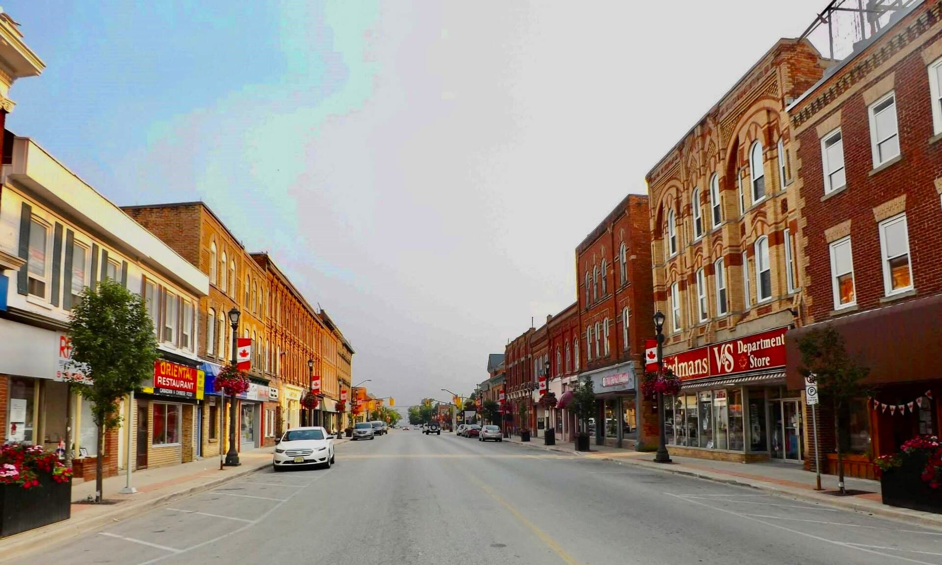Sykes Street in downtown Meaford