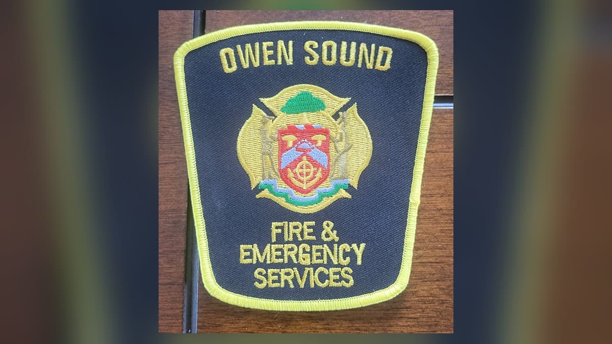 Owen Sound Fire and Emergency Services shoulder patch