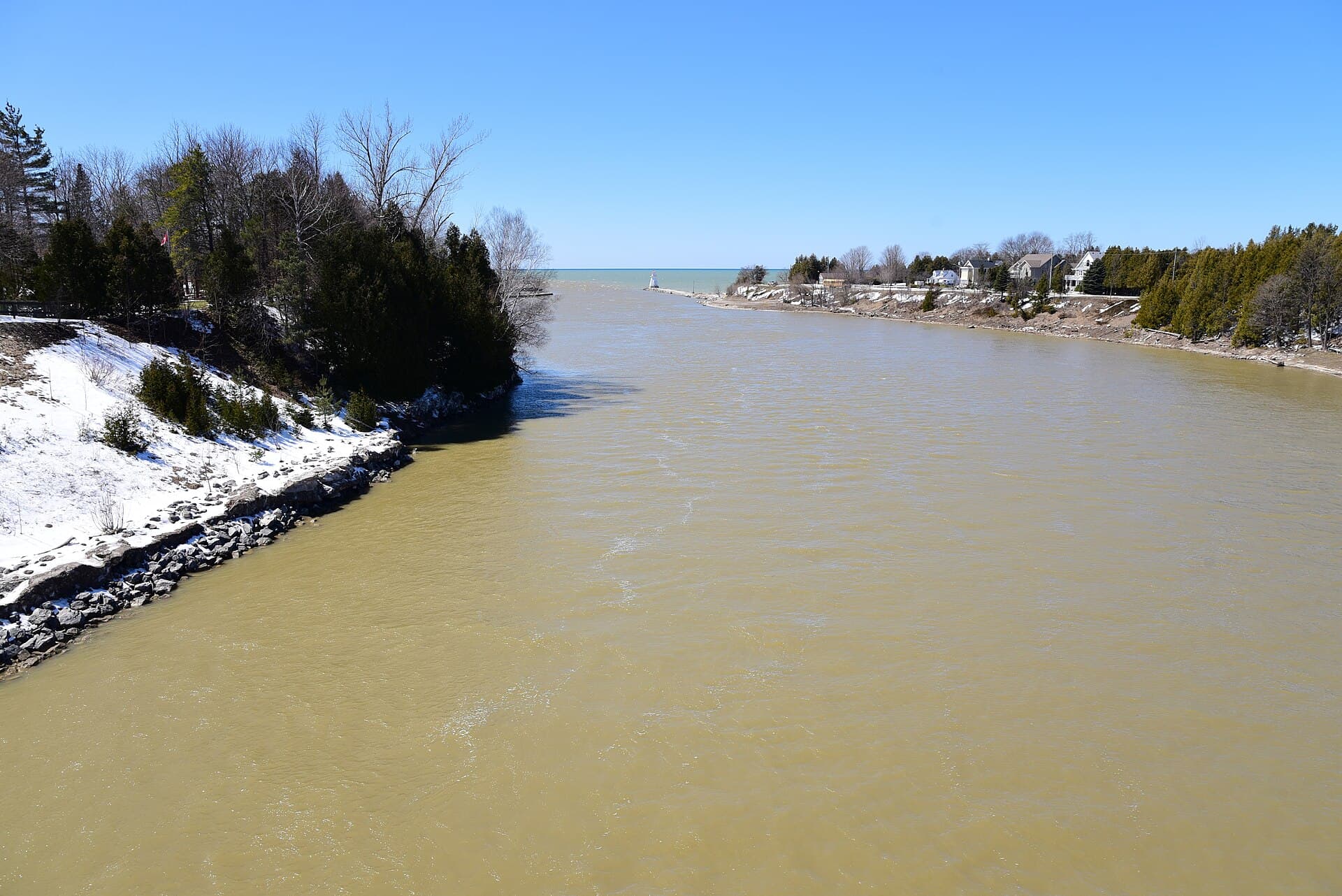The Saugeen River at Southampton